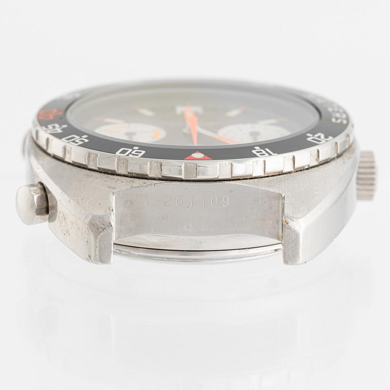 Heuer, Autavia, "Tropical Dial", "Decompression Bezel", kronograf, ca 1972.