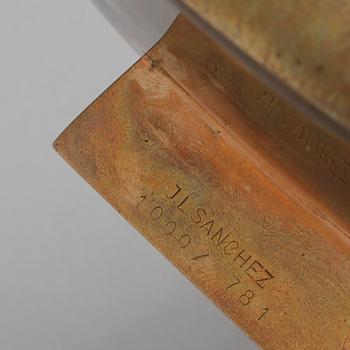 JOSÉ LUIS SANCHEZ, skulptur, mässing, signerad och numrerad 1000/781.