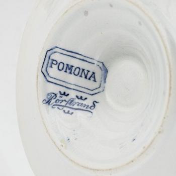 Matservis, 47 delar, flintgods, "Pomona", Rörstrand, sent 1800-tal.