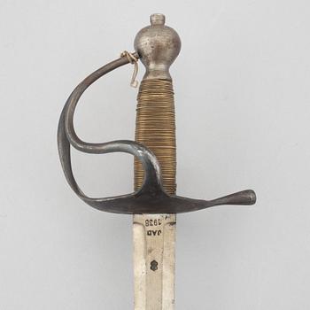 Sword, by John Dahlgren, dated 1938.