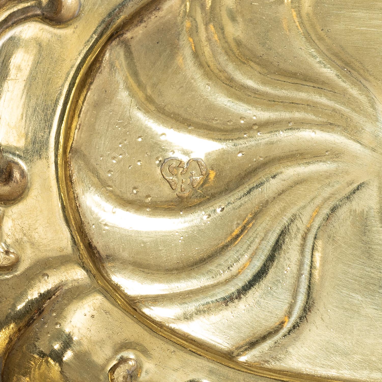 A Nuremberg silver "Weinprobier-Schale", mark of  Georg Andreas Brenner, active 1748-71.