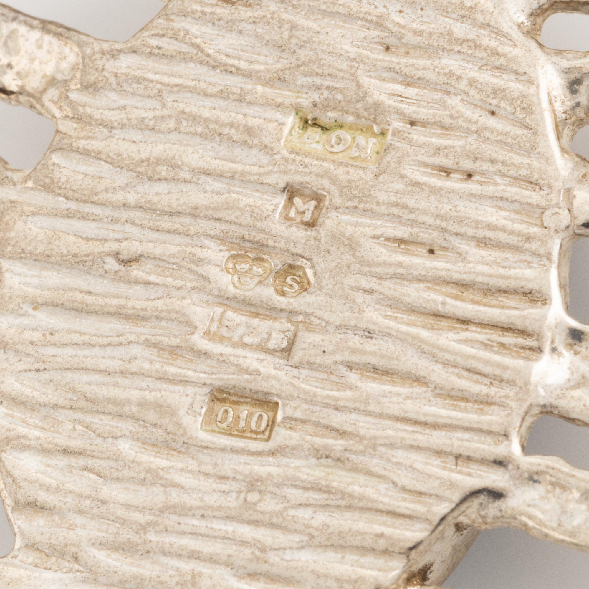 Silver necklace, Ove Nordström.