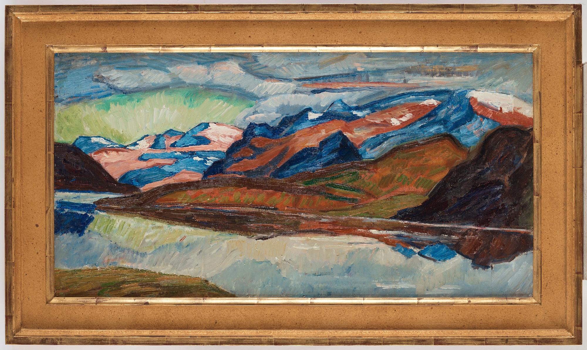 Helmer Osslund, "På väg till Stora Sjöfallet".