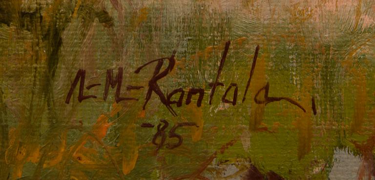 ARI RANTALA, öljy kankaalle, signeerattu ja päivätty.