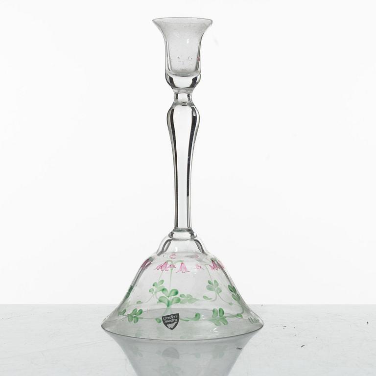 Eva Englund, a 27-piece 'Linnea' glass service, Orrefors.