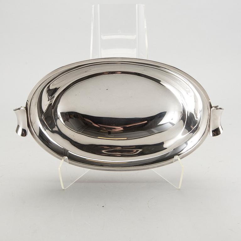 A Danish 20th century silver bowl 1930 (?), weight ca 805 gr.