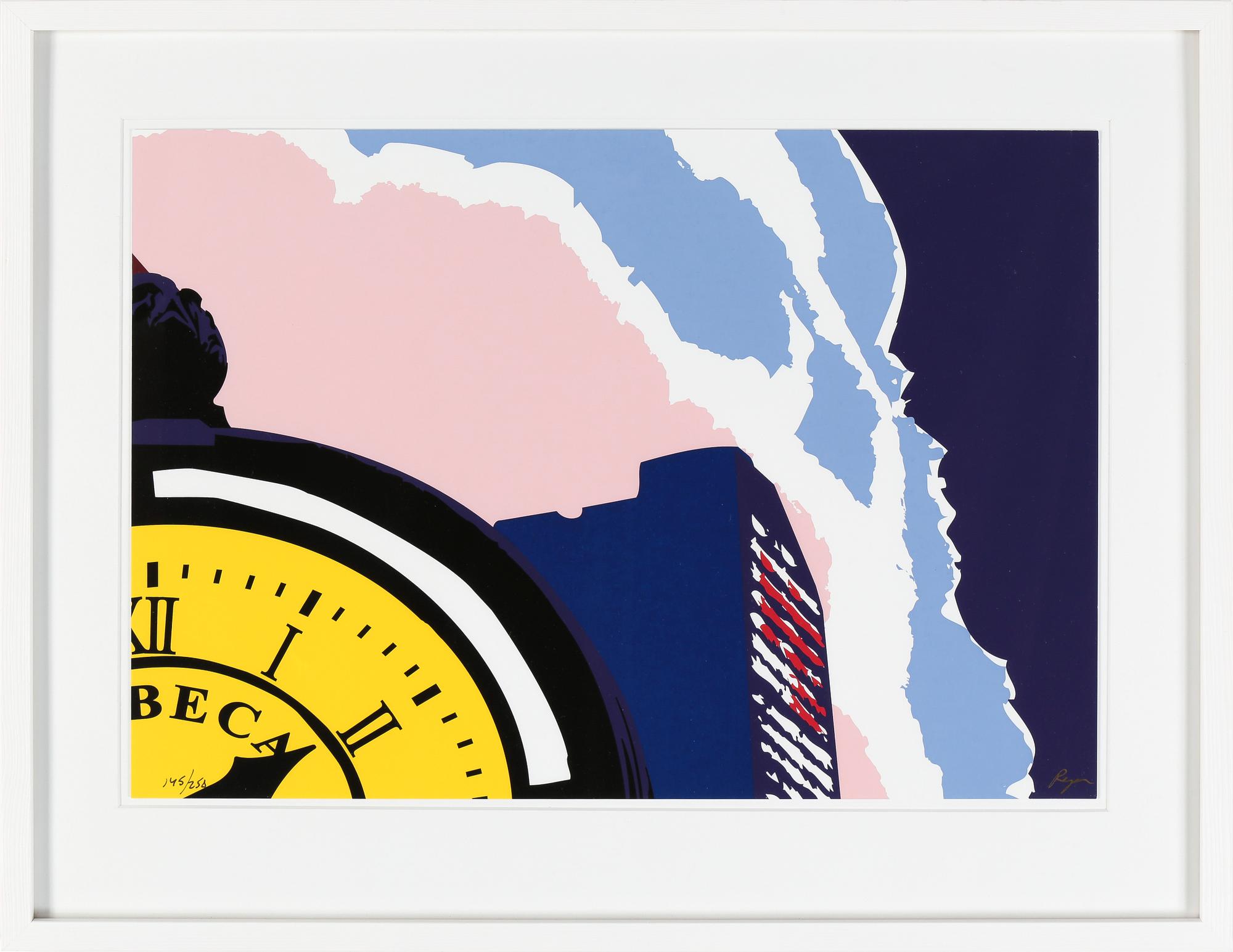 RICHARD RYAN, serigrafi, "Manhattan Octaves", signerad och numrerad 145/250.