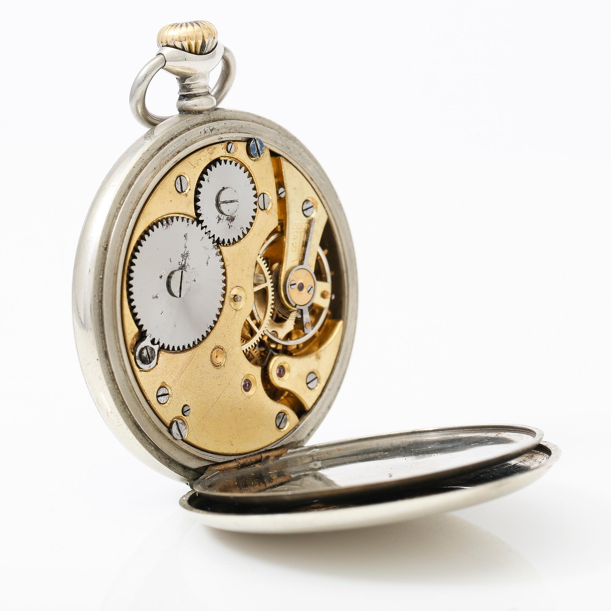 FICKUR, nickel, 1900-tal.