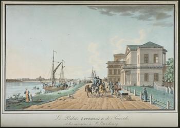 Benjamin Patersen (Paterson), ”Le Palais Imperiale de Tauride, et les environs à St Petersbourg”.