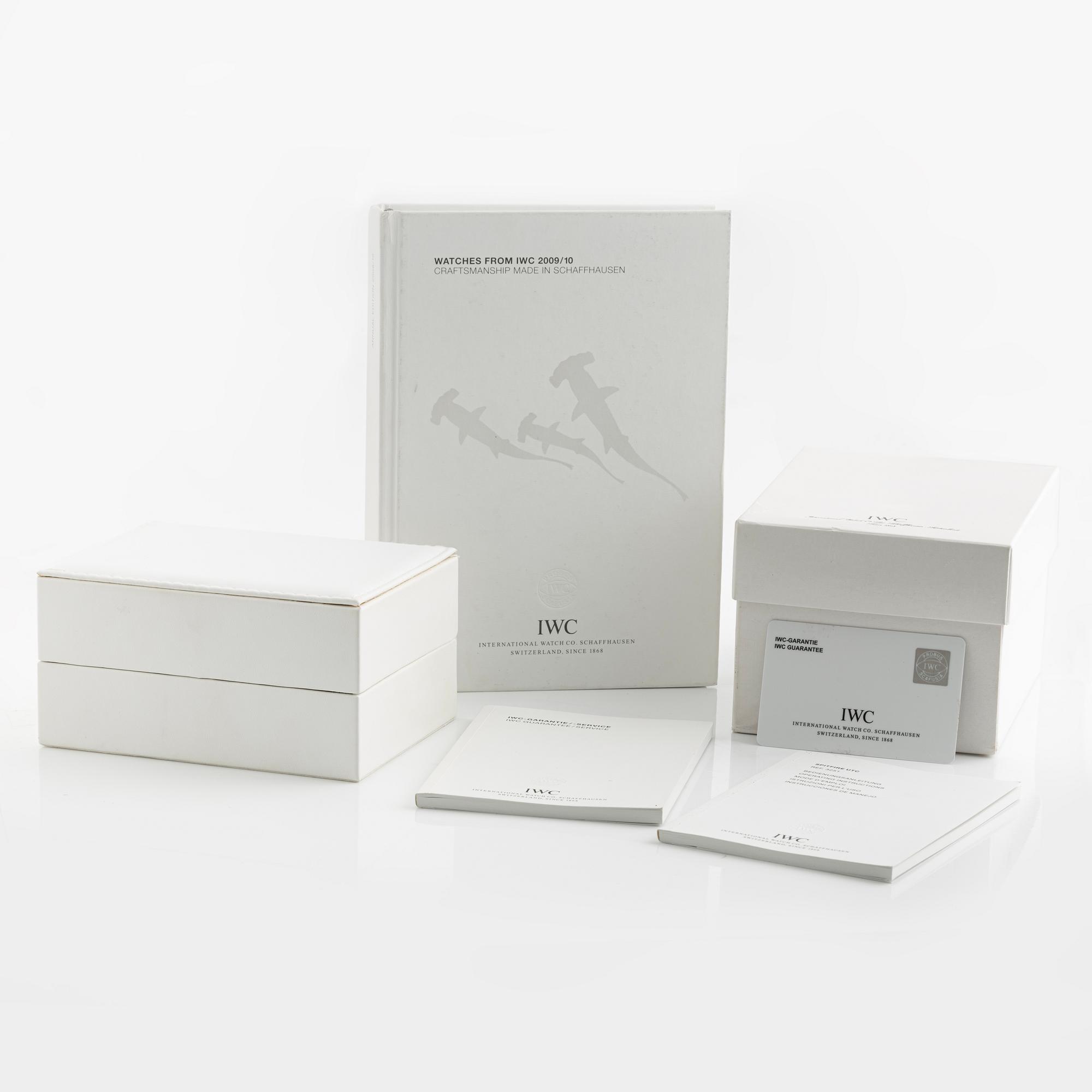 IWC, Pilot Spitfire UTC, wristwatch, 39 mm.