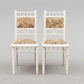 A 1920's sofa with four chairs by Muuramen Tuolitehdas Osakeyhtiö, Muurame.