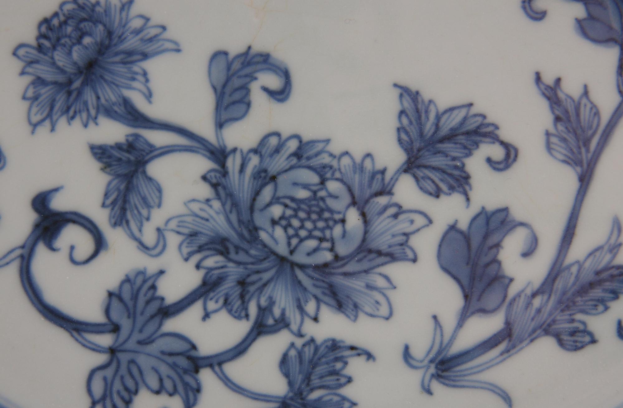 TALLRIK, porslin, Kina, 1700-tal.
