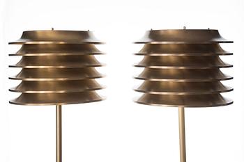 KAI RUOKONEN, PAIR OF FLOOR LAMPS. Orno, 1970s.