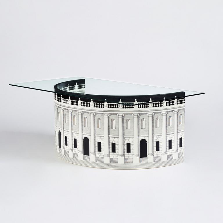Piero Fornasetti, soffbord, "Architettura", Fornasetti, Milano, Italien 2008.