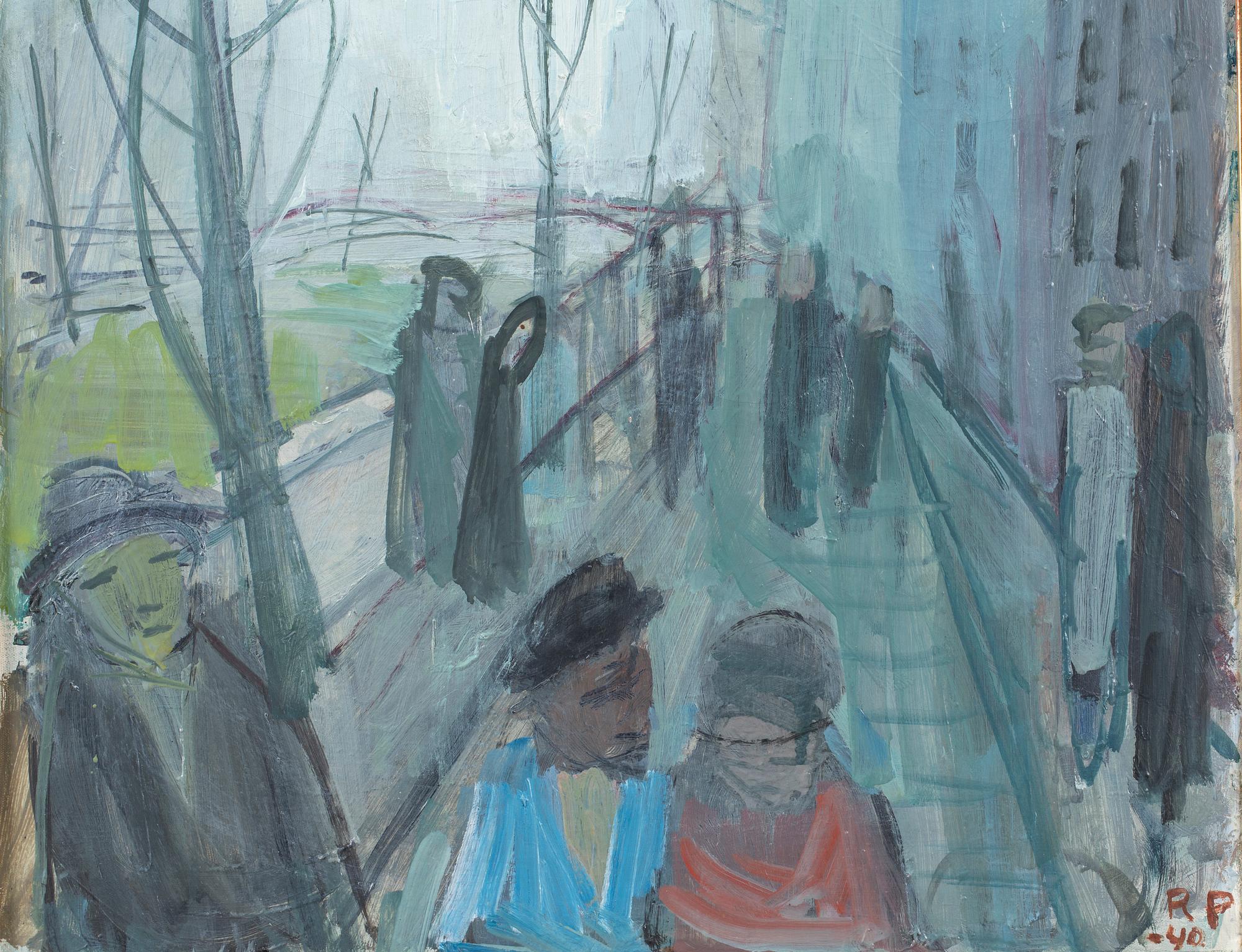 Ragnar Person, "Spring in Paris," 1940.