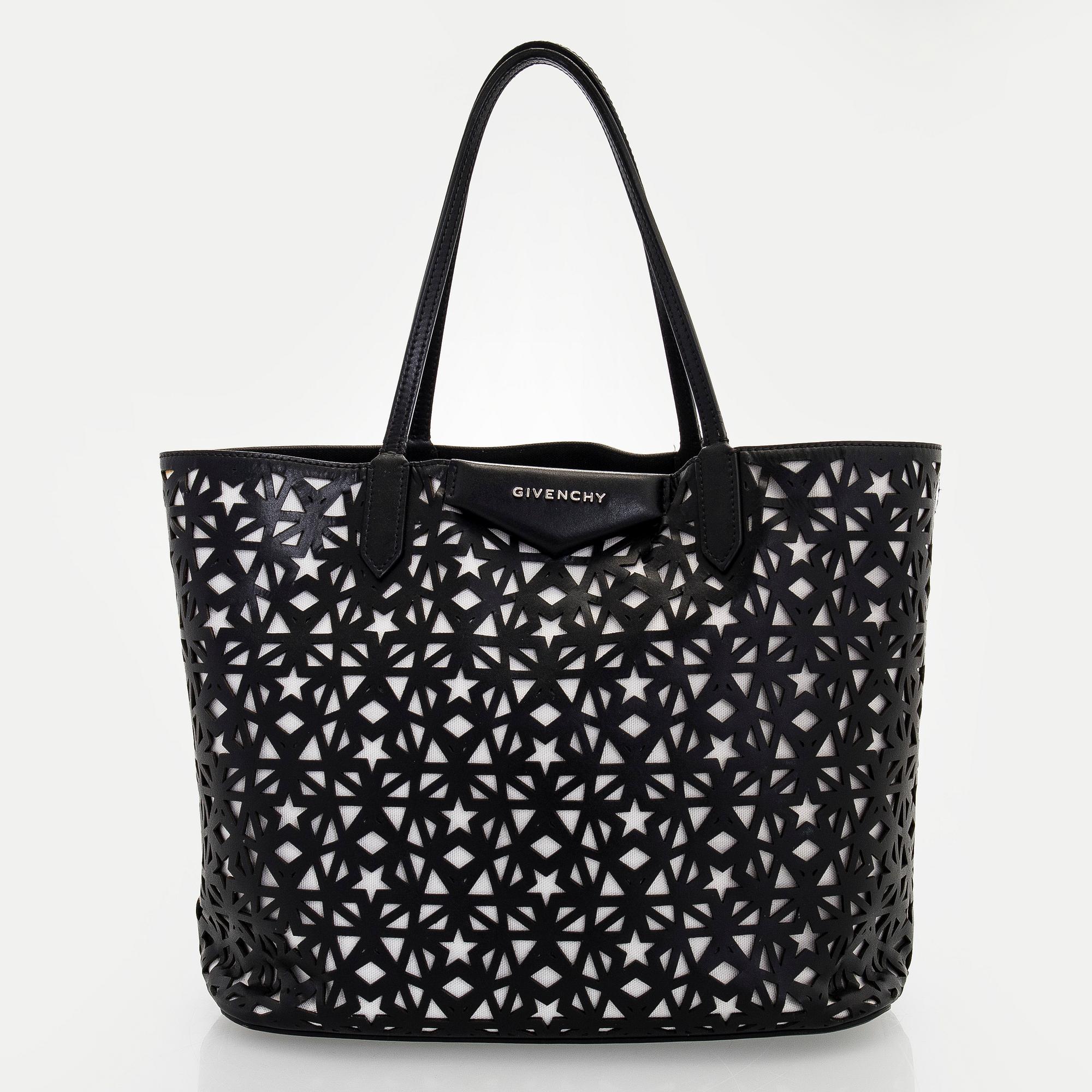 Givenchy, a 'Star Perforated Antigona Shopper' bag.