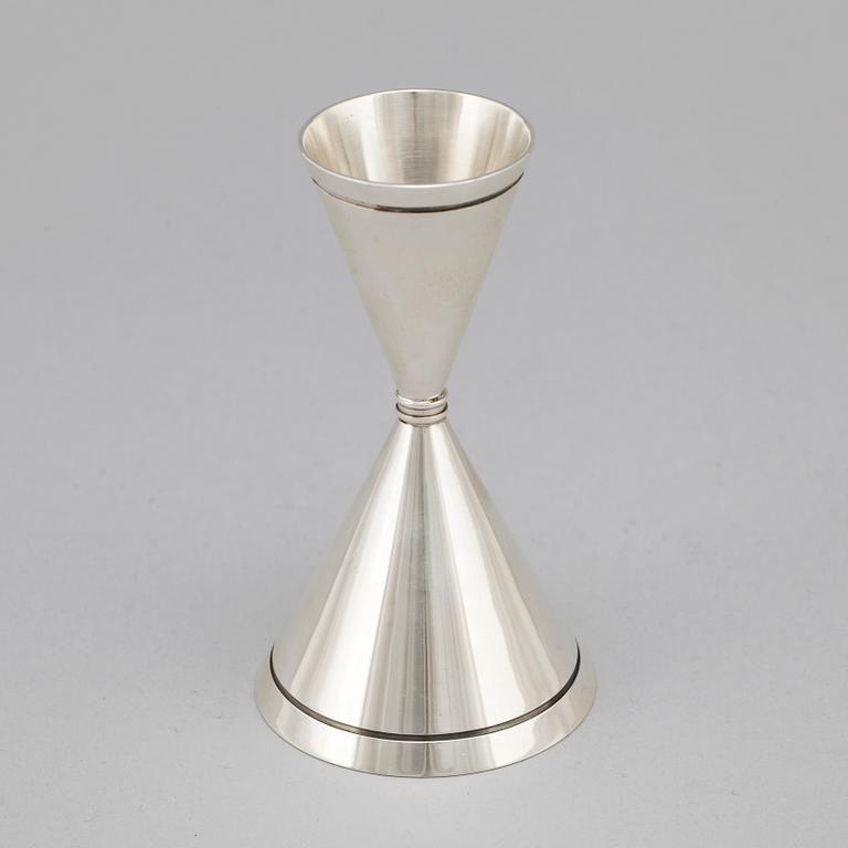 A wedding silver cup by Helge Lindgren, K Andersson Stockholm 1948.