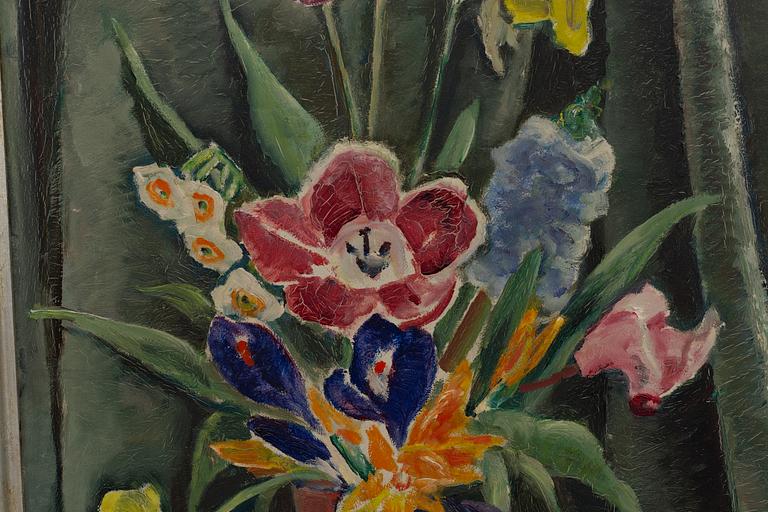 AGDA HOLST, a signed and dated oil on board.