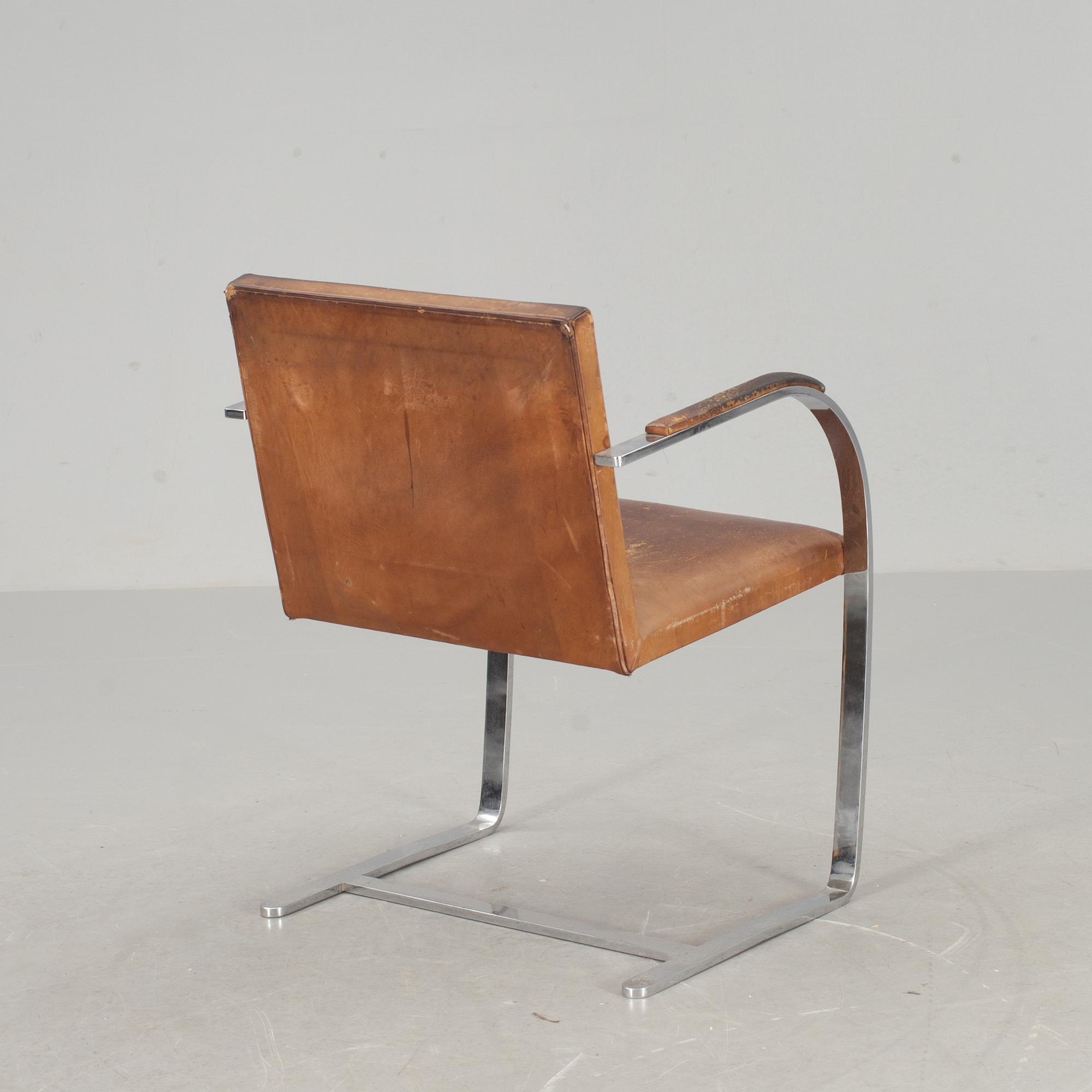 KARMSTOL, "Brno", Mies van der Rohe, Knoll, 1950/60-tal.