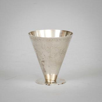 BÄGARE, sterlingsilver, Wiwen Nilsson, Lund 1968.