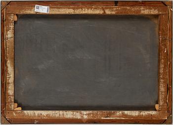 PER FISCHER, oil on canvas, signed and dated 1910.