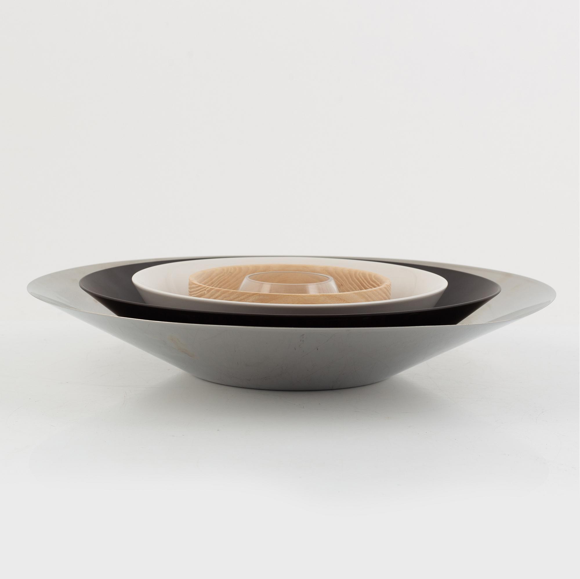 Claesson Koivisto Rune, five bowls, 'Set of Bowls', Design House, Stockholm, 2014, prototype.