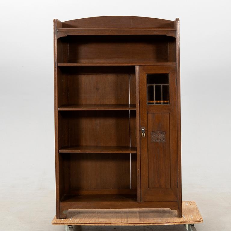 Bookcase Art Nouveau early 20th century.