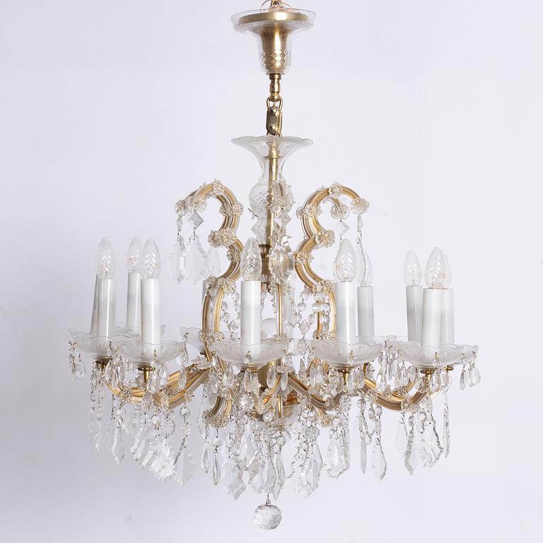 Ljuskrona venetiansk stil, 1900-tal.