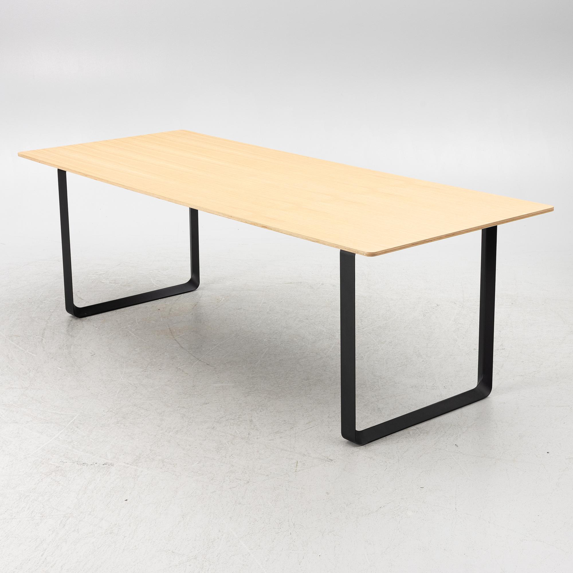 TAF Studios, a '70/70' dining table, Muuto.