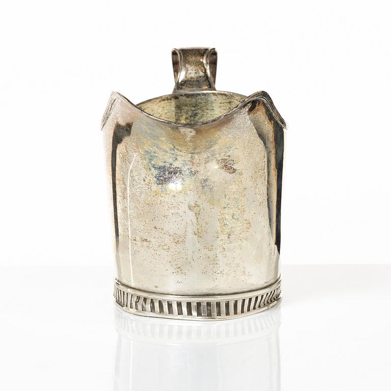 Lars Magnus Hörvall, gräddkanna, silver, Eksjö, 1814.