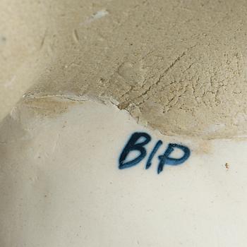 BRITT-INGRID "BIP" PERSSON, skulptur, stengods, signerad BIP.