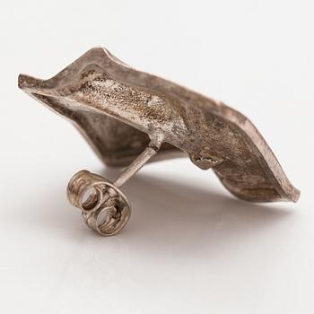 Björn Weckström, korvakorupari "Kilpi", aterlinghopeaa. Lapponia 1972.