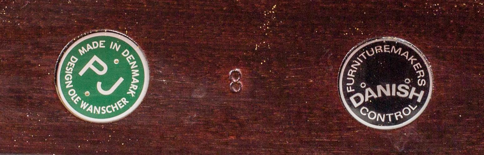 A OLE WANSCHER ARMCHAIR P.J FURNITURE "RUNGSTEDLUND".