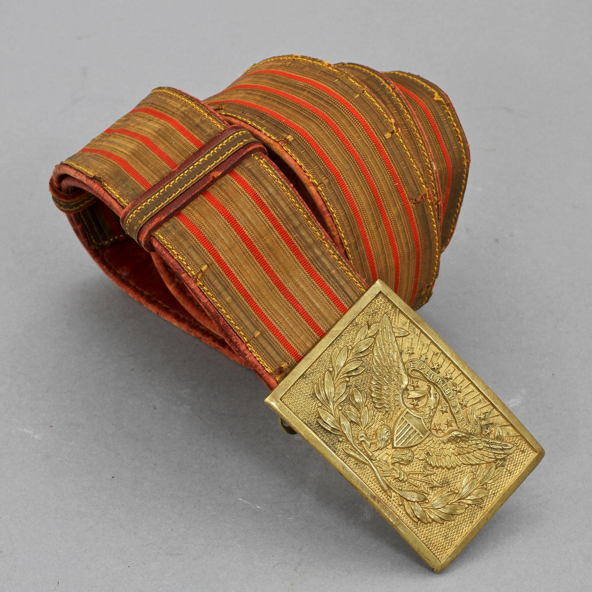 BÄLTE, för officer, Indian Wars, The Lilley-Ames Co, Columbus, Ohio, USA.
