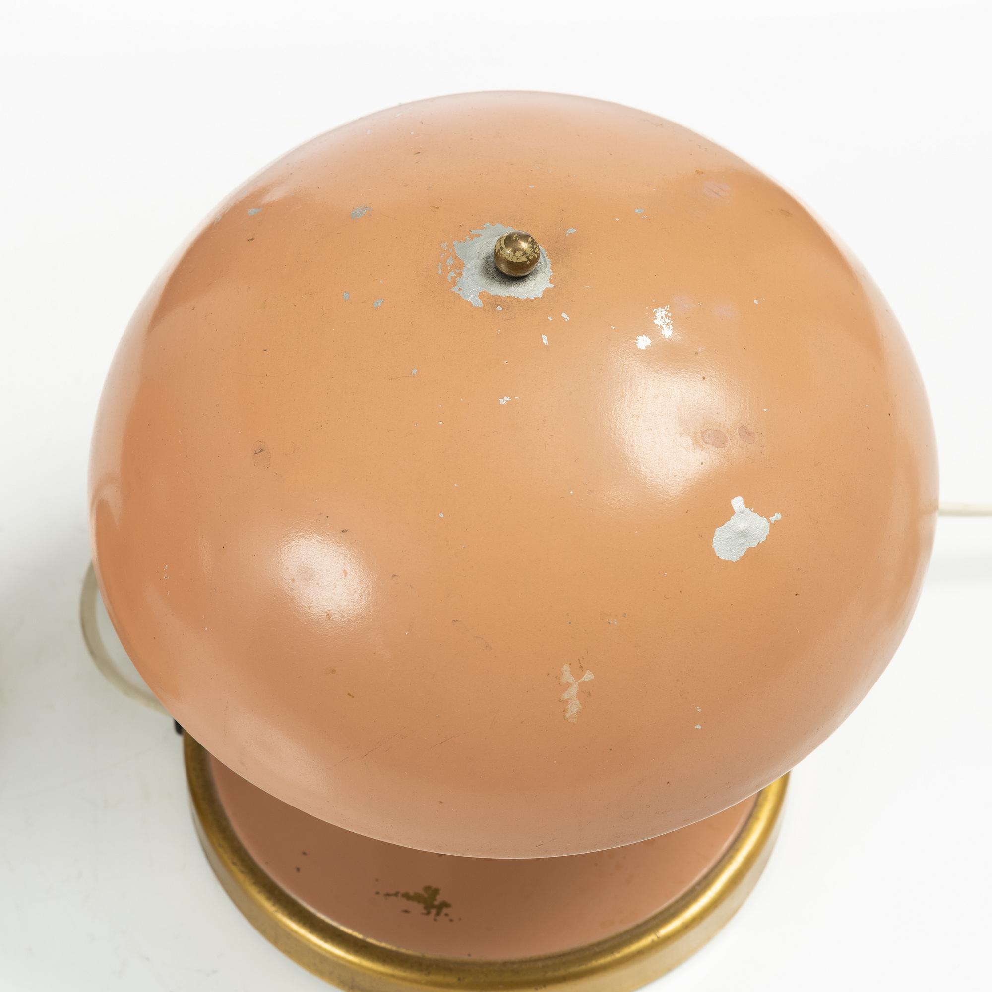 Cebe, bordslampor, ett par, modell "77290", Svalöv, 1930-tal.