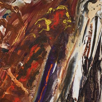 RUNE JANSSON, oil on canvas, signed and dated -57.