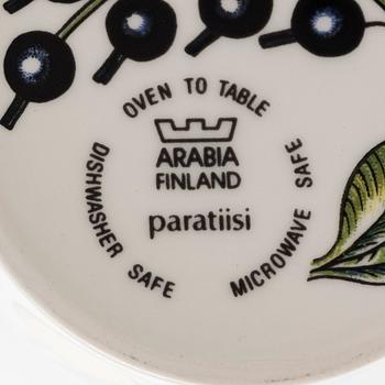 Birger Kaipiainen, servisdelar, 7 st, ”Paratiisi”, Arabia, sent 1900-tal.