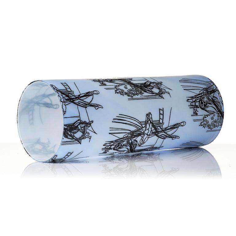 Per B. Sundberg, vas, "Wallpaper", glas, lim. ed. 50, Orrefors Studio, 2003.