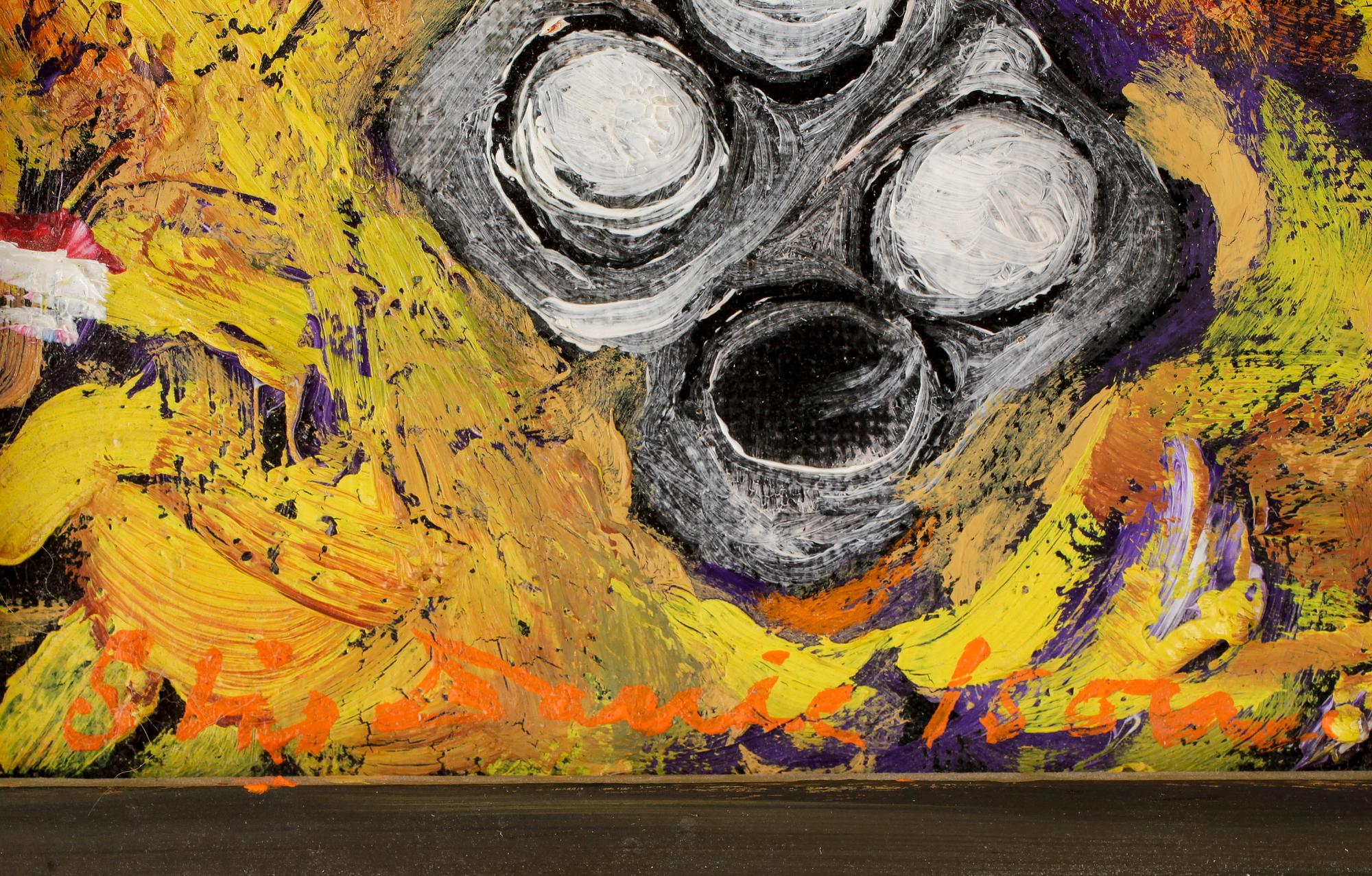 STIG DANIELSON, olja på dukpannå, signerad och daterad 1989 a tergo.