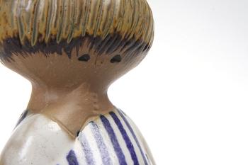 FIGURINER, 2 st, stengods, Lisa Larson. Gustavsberg.