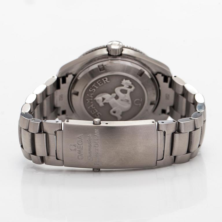Omega, Seamaster, Planet Ocean, rannekello, 41,5 mm.
