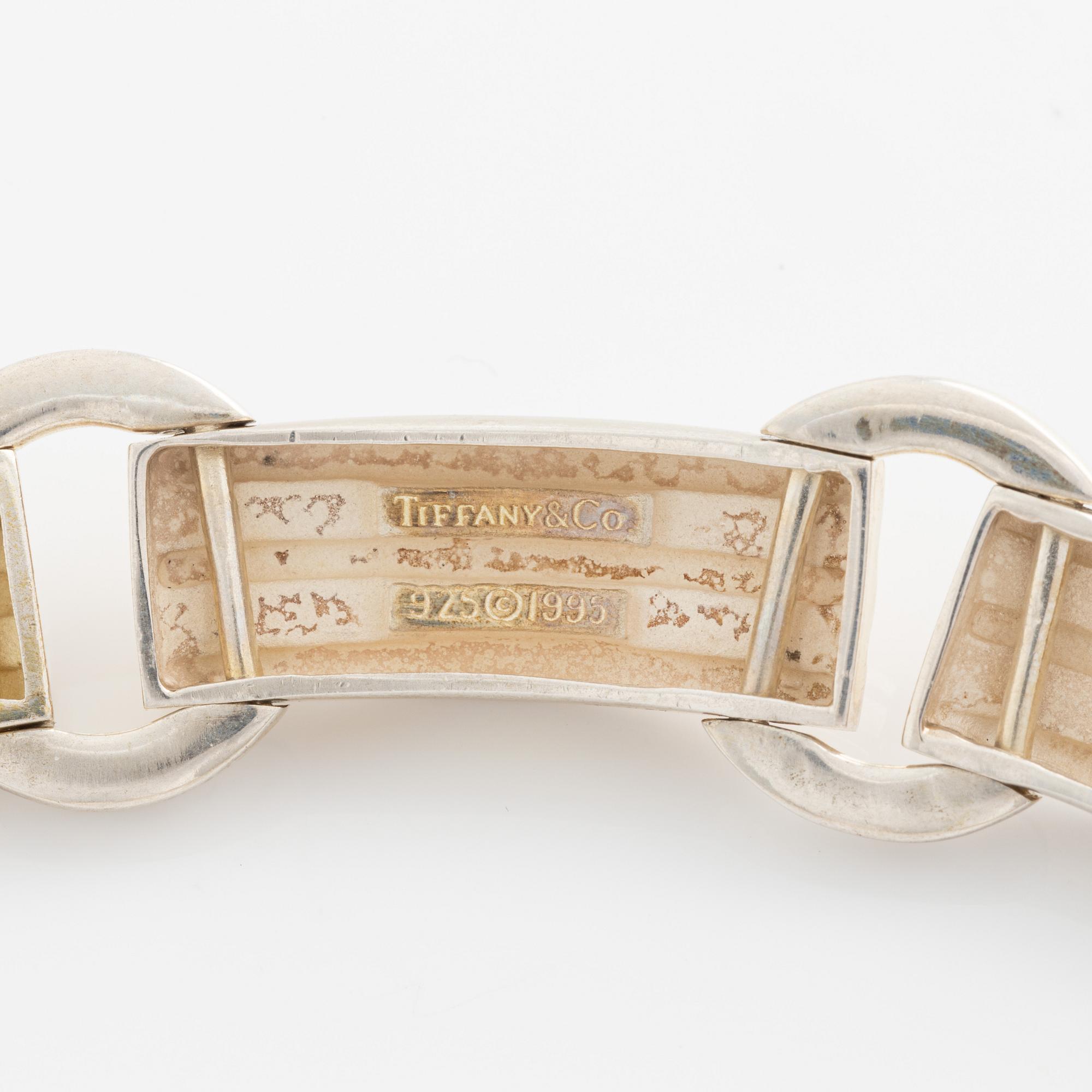 Tiffany & Co, Collier, Atlas Ribbes, silver, 1995,