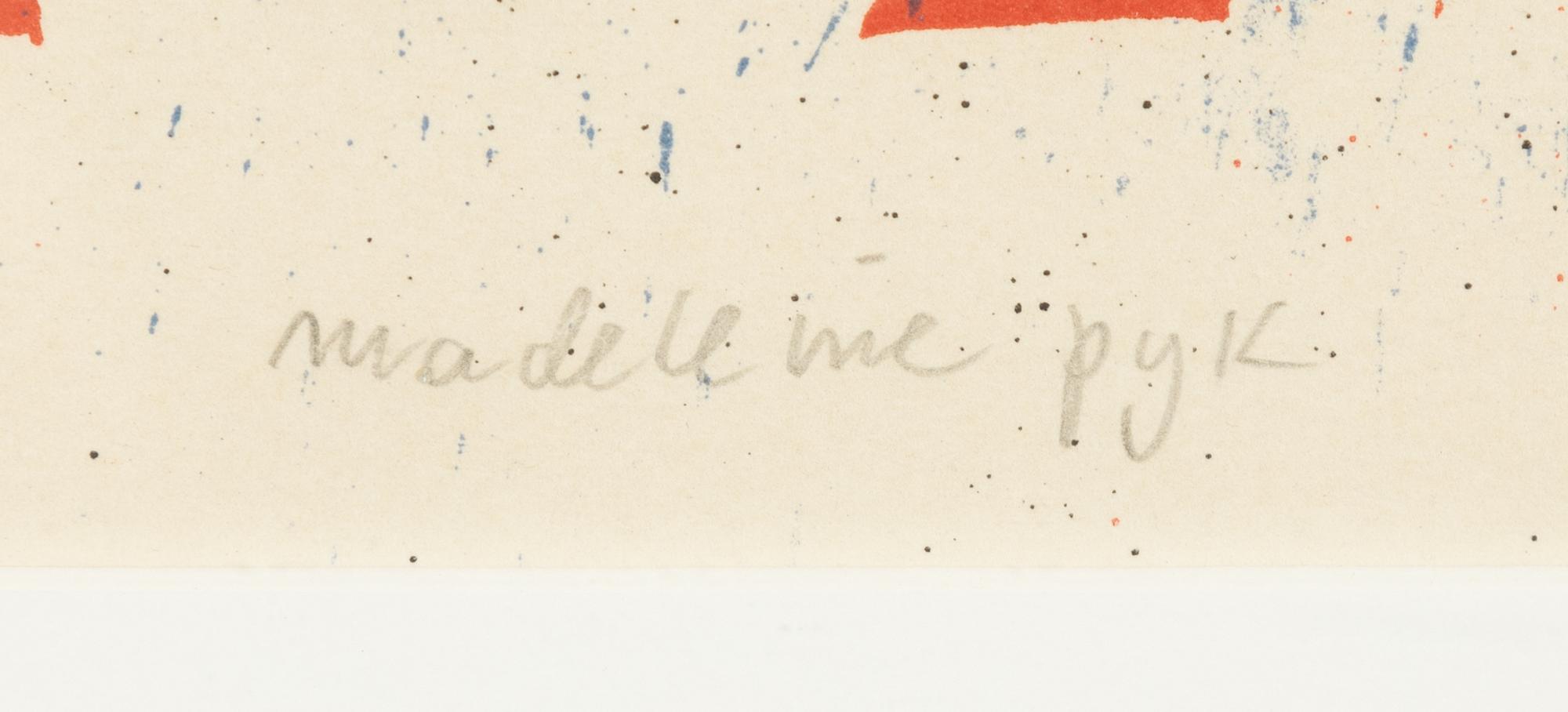 Madeleine Pyk, "Par Avion".