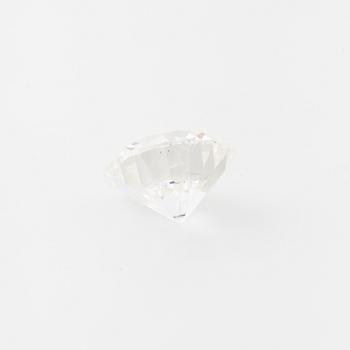 A brilliant cut diamond, ca 1.05 ct.