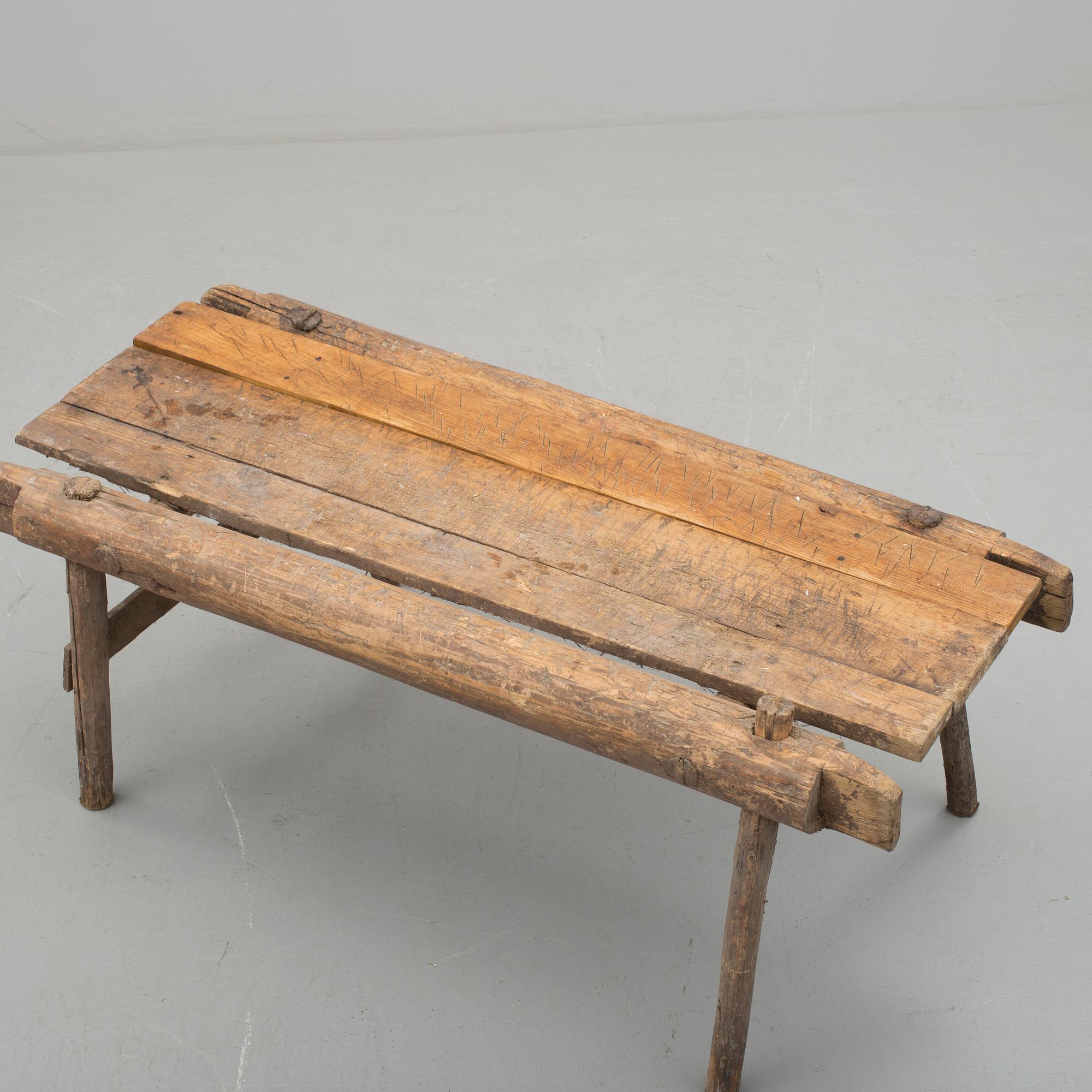 STYCKBÄNK, 1800-tal/1900-tal.