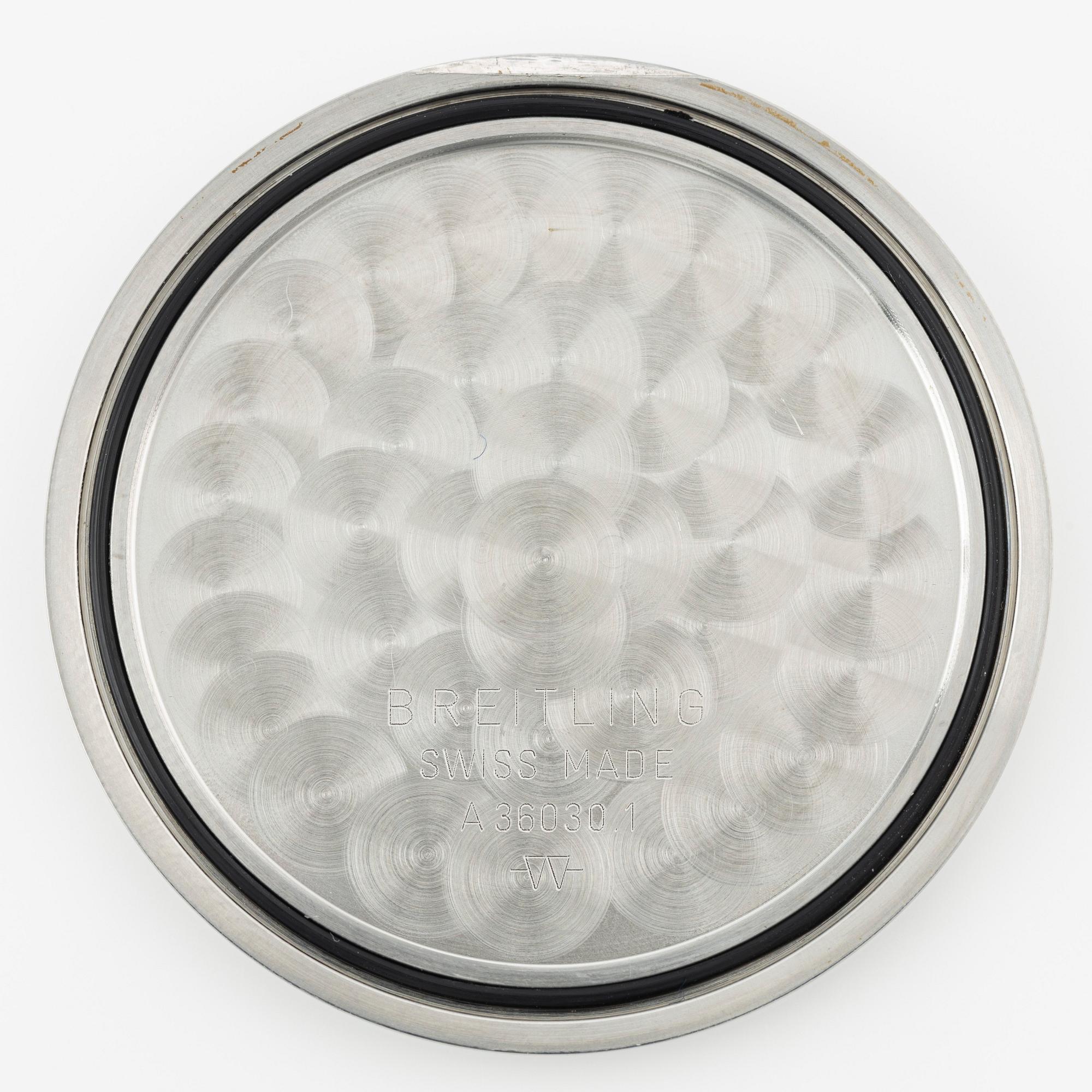 Breitling, Navitimer, Spatiographe, "40° Anniversario Frecce Tricolori", kronograf, ca 2000.