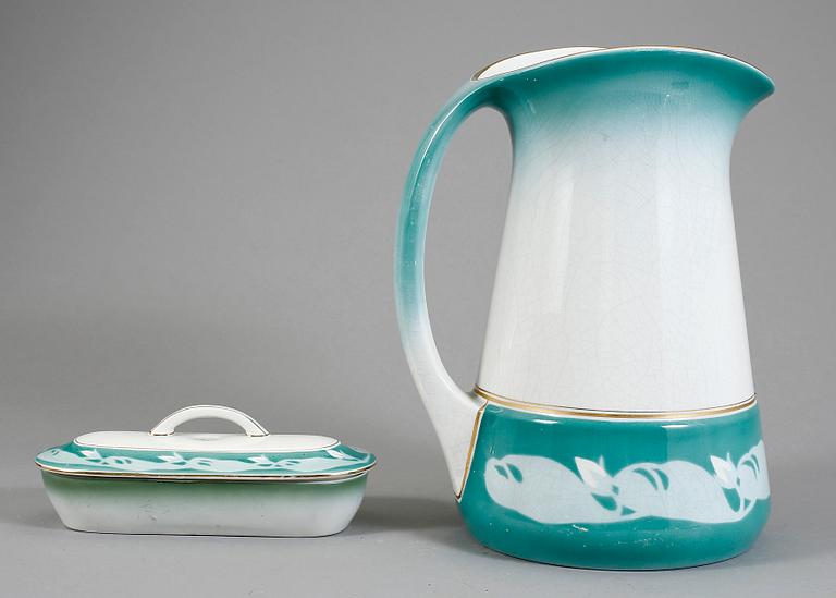 TVÄTTSERVIS, Göteborgs porslinsfabrik, jugend.