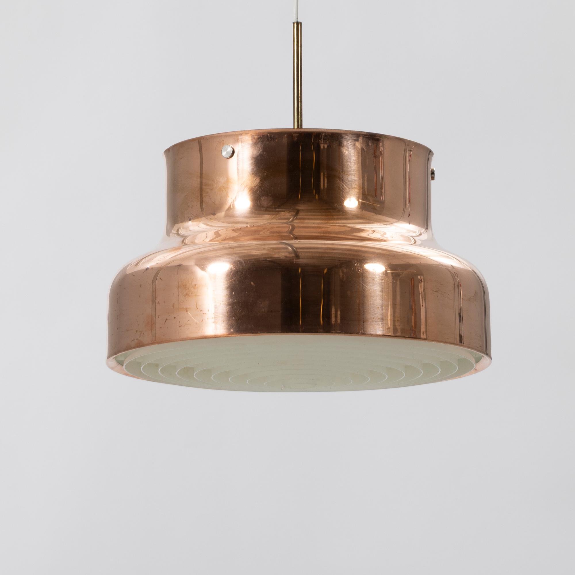 Anders Pehrson, Pendant lamp “Bumling”, copper, Ateljé Lyktan.