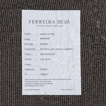 Denise Grünstein, matta "Folium", handtuftad, ca 270 x 230 cm, Ferreira de Sá, Portugal.