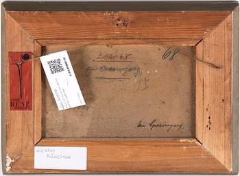 MAX ZETTLER, 2st, olja på pannå, signerade.